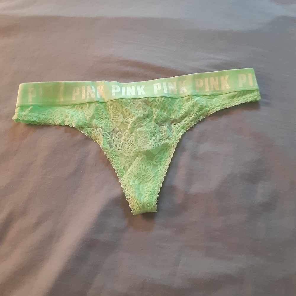 PINK Thong Bikini Panties New w Tag